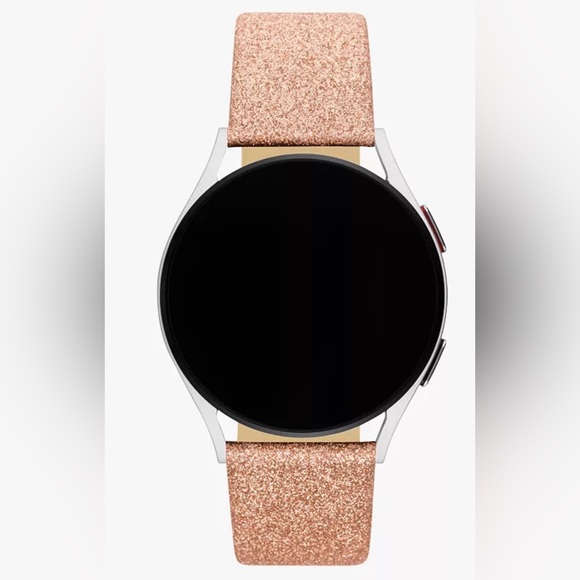 Kate Spade - NWT Rose Gold Glitter Leather 38/40mm Band For Apple Watch - Picture 5 of 7